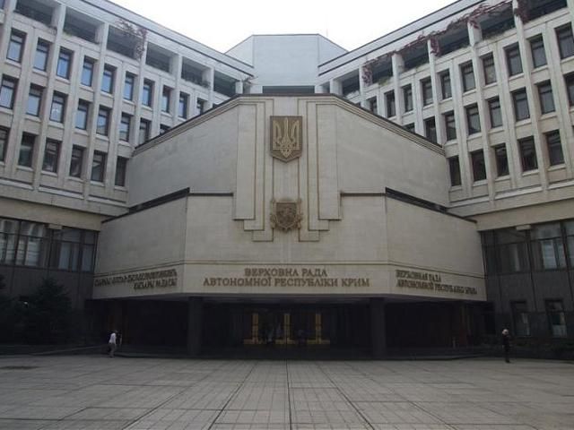 В будівлі ВР Криму відбувається засідання президії, — Могильов