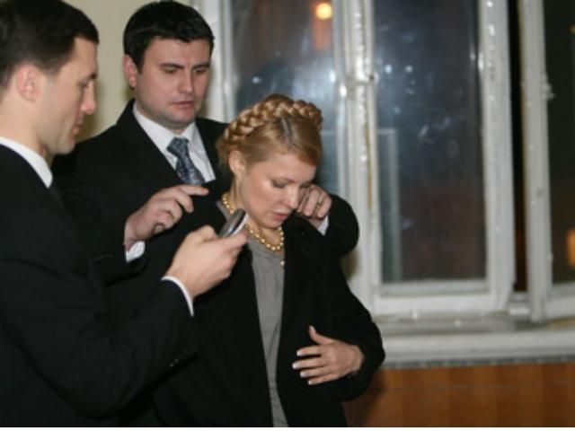 Тимошенко прибыла на заседание СНБО