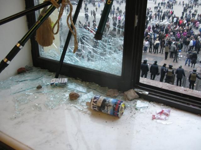 Как выглядит Харьковская ОГА после освобождения от протестующих (Фото)