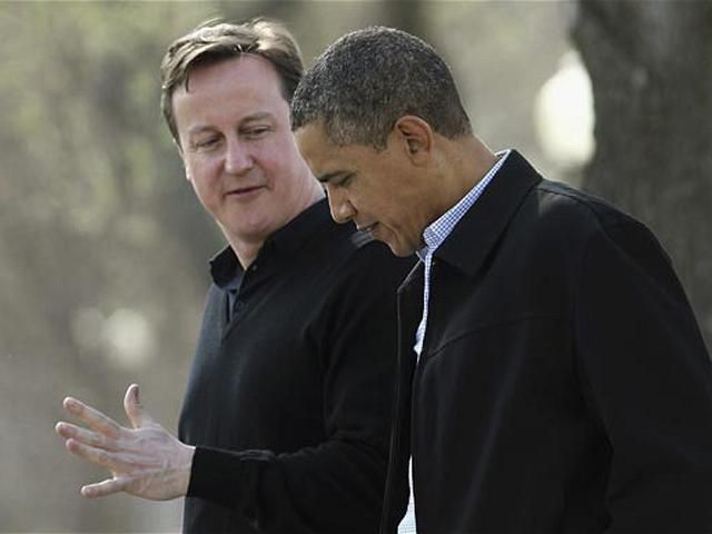 Обама і Кемерон дали Путіну кілька годин на виведення військ з Криму Обама і Кемерон дали Путіну кілька годин на виведення військ з Криму