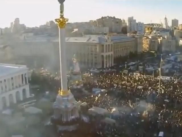 В интернете появилось видео на песню "Ляписа Трубецкого"​​, посвященное Евромайдану