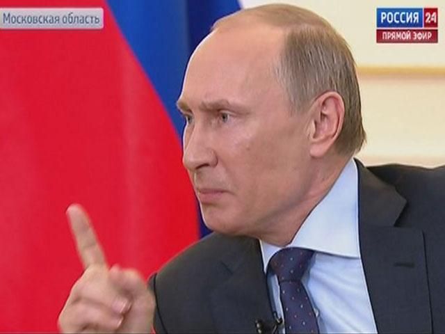 Путин рассказал, когда и как будет стрелять по украинцам