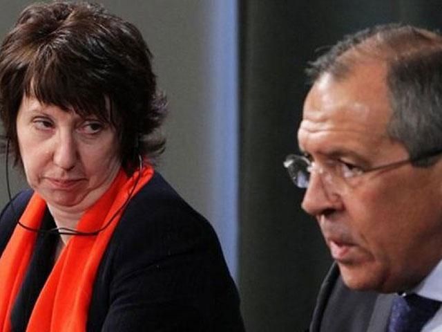 Лавров объяснил Эштон, чего Россия хочет от Украины Лавров объяснил Эштон, чего Россия хочет от Украины