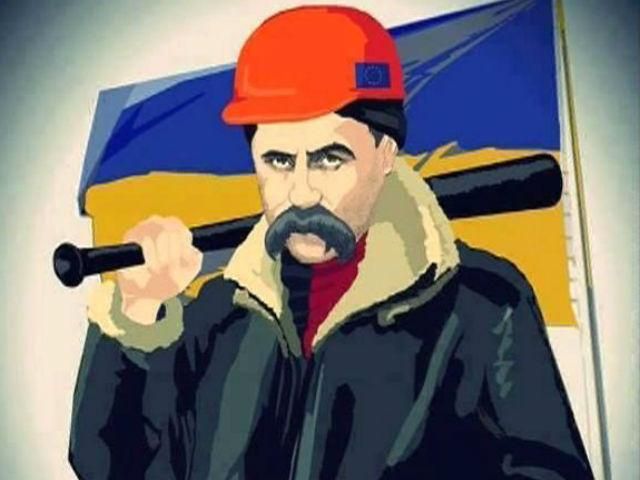 Шевченко-революционер. Под его взглядом и с его словам отдавали жизнь за Украину