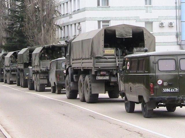 Россия усиливает военное присутствие в Крыму, - Госпогранслужба