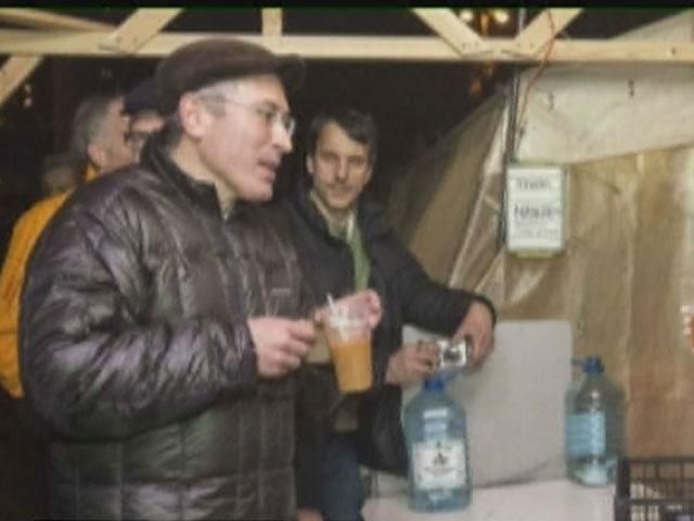 Михаил Ходорковский посетил Майдан