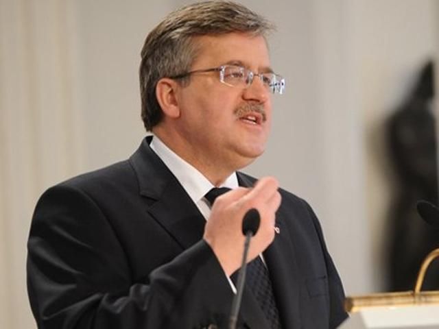 Польша поддержит Украину в проведении реформ, - Коморовский Польша поддержит Украину в проведении реформ, - Коморовский