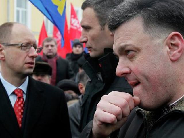 Совет Крыма хочет объявить Яценюка, Кличко и Тягнибока персонами нон грата в Крыму