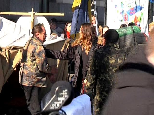 Оскароносный актер и музыкант Джаред Лето посетил Евромайдан (Видео)