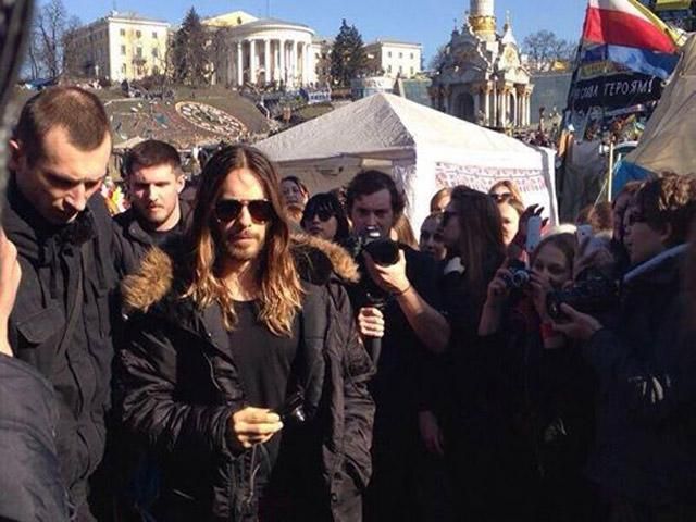 Я підтримую вас за те, що ви боретеся за свої мрії, — Джаред  Лето в Україні (Відео)