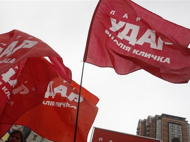 "УДАР" заявляет о нападении неизвестных на активистов партии в Крыму