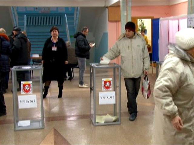 Явка на крымском референдуме составляет 44,27%
