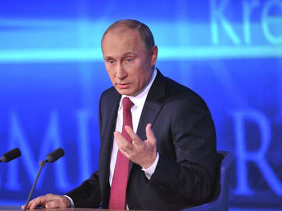 Крым никогда не будет бандеровским, - Путин Крым никогда не будет бандеровским, - Путин