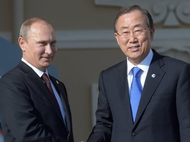 Завтра Генсек ООН встретится с Путиным Завтра Генсек ООН встретится с Путиным