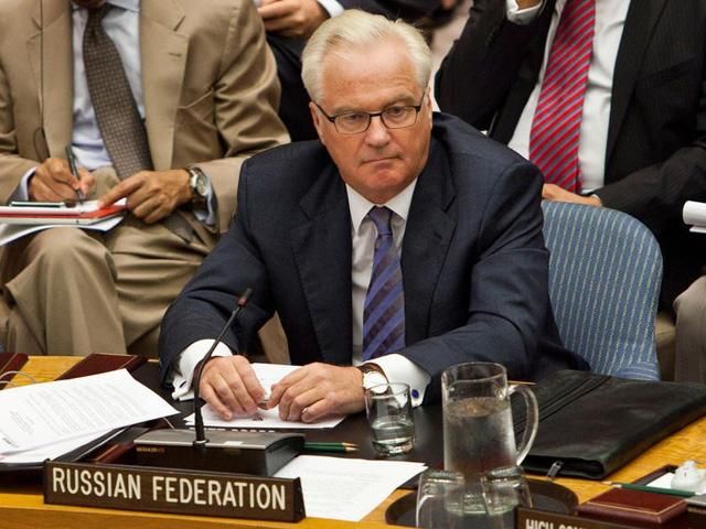 Чуркін запевняє, що російські військові не вбивали українського прапорщика Чуркін запевняє, що російські військові не вбивали українського прапорщика