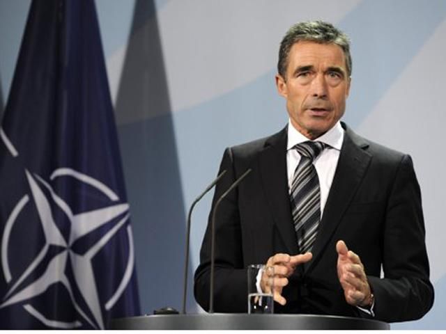 Россия может не остановиться на Крыме, - Генсек НАТО Россия может не остановиться на Крыме, - Генсек НАТО