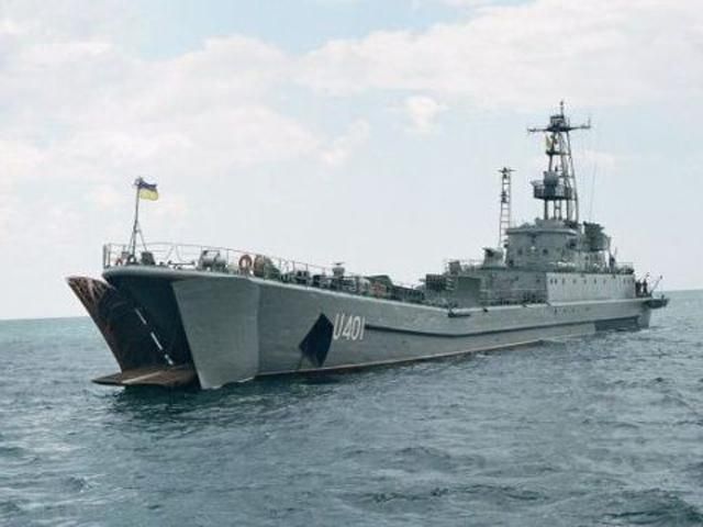 Украинские моряки судна "Кировоград" прорываются в море