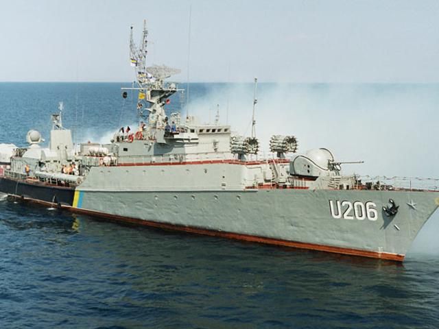 Российский спецназ захватил корвет "Винница" Российский спецназ захватил корвет "Винница"