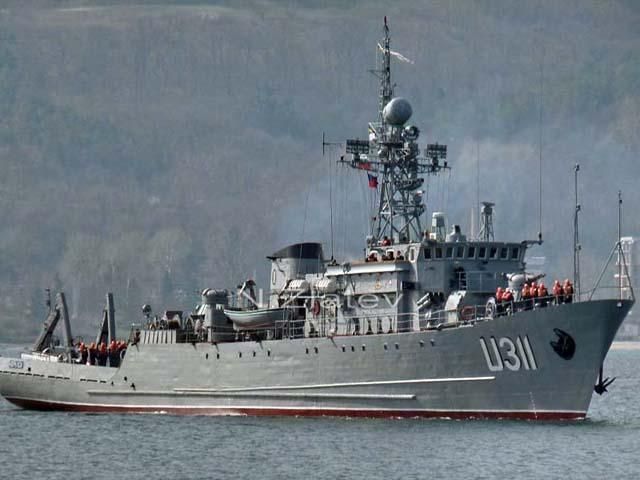 Росія знову затопила своє судно Росія знову затопила своє судно