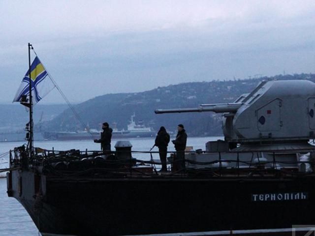 Корвет "Тернопіль" майже у повному складі продовжив службу у ВМС України