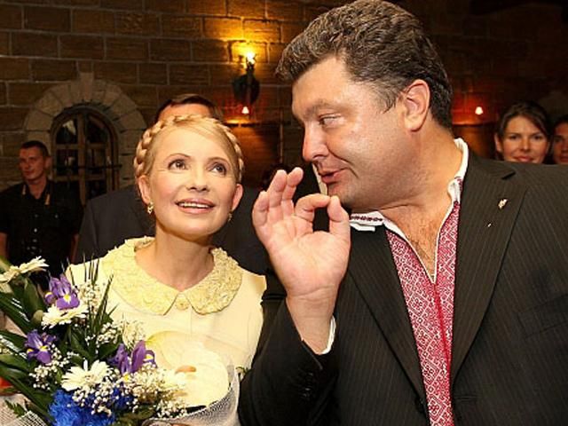 Тимошенко обещает не "вставлять палки в колеса" Порошенко, если президентом станет он
