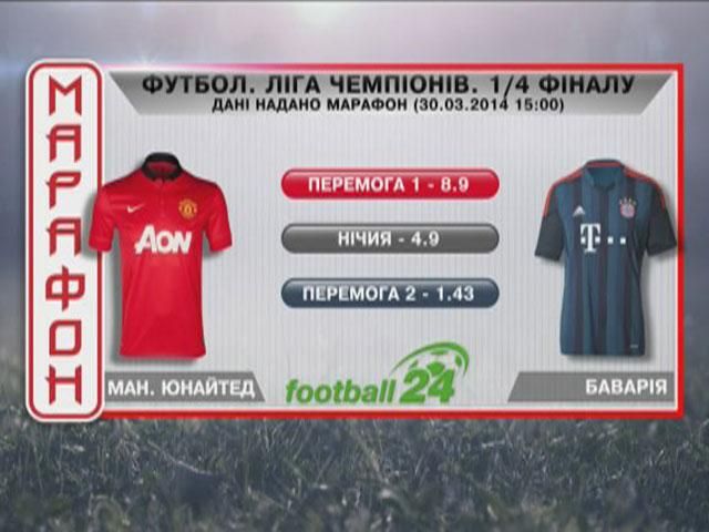 Матч дня: МЮ проти "Баварії" Матч дня: МЮ проти "Баварії"