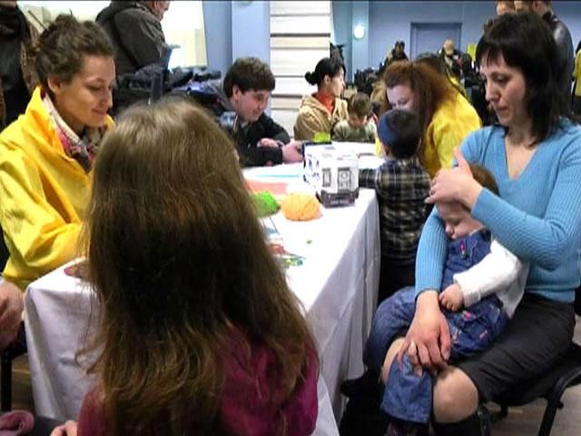 Более 100 беженцев из Крыма поселили в киевском санатории Более 100 беженцев из Крыма поселили в киевском санатории