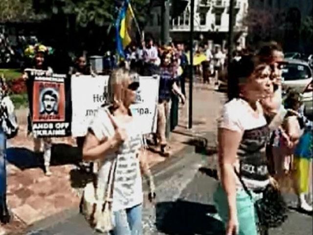 Українці у Валенсії підтримали цілісність України (Відео)