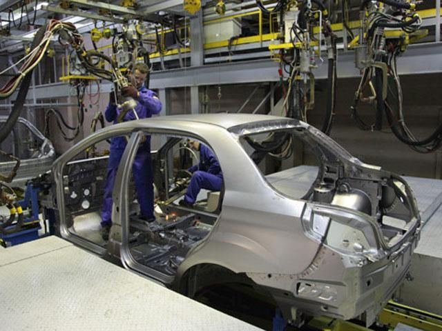 Україна у першому кварталі подвоїла виробництво легкових автомобілів