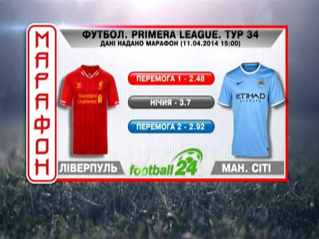 Матч дня. "Ліверпуль" проти "Ман Сіті" Матч дня. "Ліверпуль" проти "Ман Сіті"