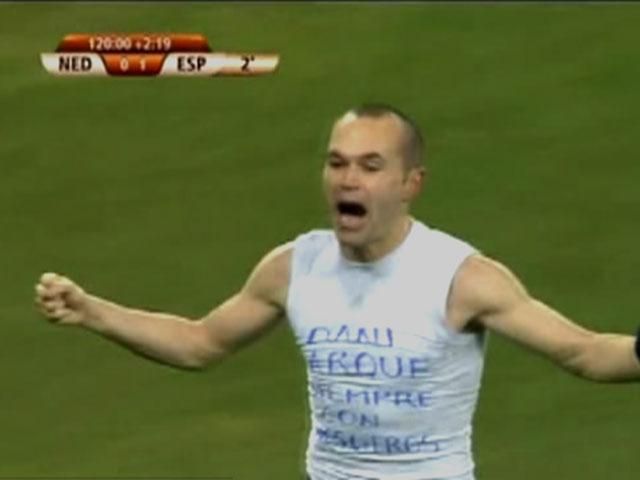 Зірки футболу: Іньєста – спочатку людина, а потім футболіст Зірки футболу: Іньєста – спочатку людина, а потім футболіст