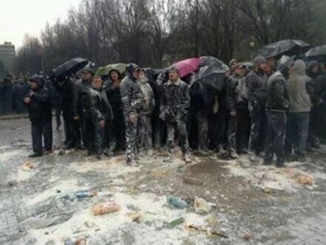 К кровопролитию пытались подтолкнуть провокаторы в Запорожье