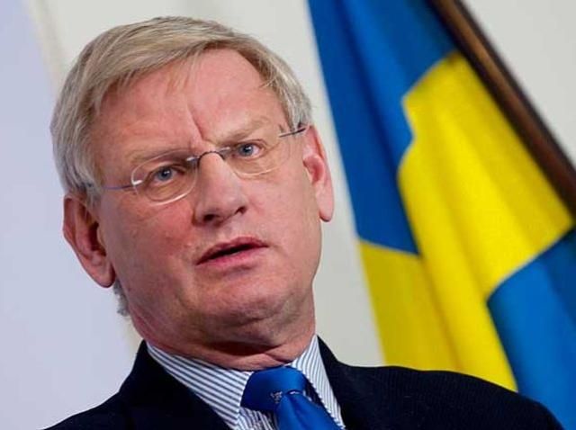 Бильдт обеспокоен, что в Украине нападают на кандидатов в президенты Бильдт обеспокоен, что в Украине нападают на кандидатов в президенты