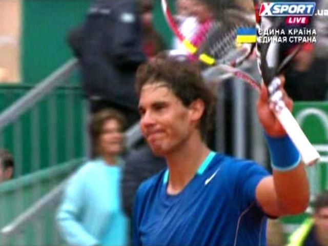 Monte-Carlo Masters. Рафаель Надаль пробився до 1/8 фіналу, перегравши Габашвілі