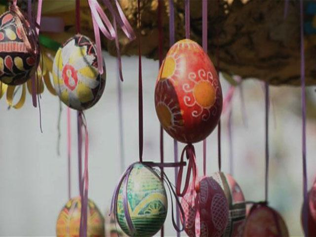 В Софії Київській стартував Фестиваль писанок (Відео) В Софії Київській стартував Фестиваль писанок (Відео)
