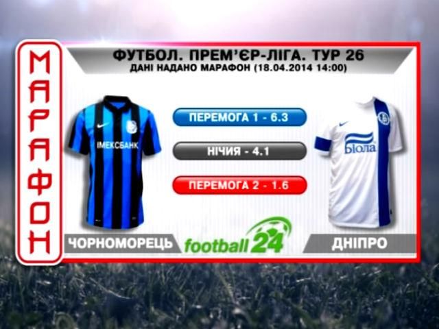 Матч дня. "Черноморец" против "Днепра" Матч дня. "Черноморец" против "Днепра"