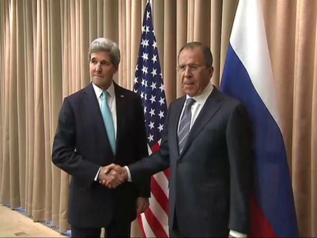 Лавров і Керрі телефоном обговорили виконання Женевських домовленостей Лавров і Керрі телефоном обговорили виконання Женевських домовленостей