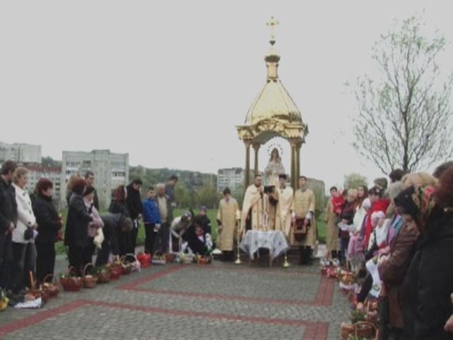 Празднование Пасхи в Украине (Видео)