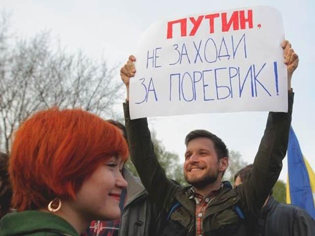 Лише п'ята частина донеччан хочуть в Росію Лише п'ята частина донеччан хочуть в Росію