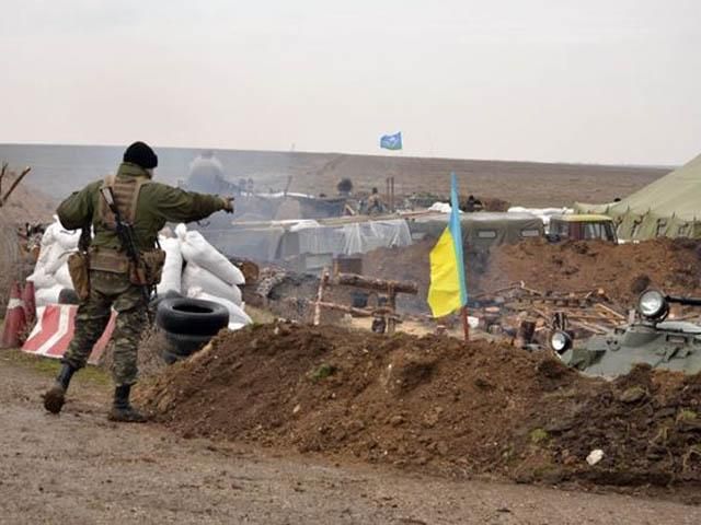 На Донеччині бойовики обстріляли українських десантників На Донеччині бойовики обстріляли українських десантників