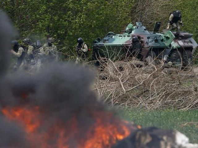 Три блокпости у Слов’янську ліквідовані, знищено 5 терористів, — МВС Три блокпости у Слов’янську ліквідовані, знищено 5 терористів, — МВС