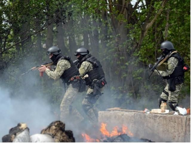 Звільнення Слов'янська від сепаратистів (Фото) Звільнення Слов'янська від сепаратистів (Фото)