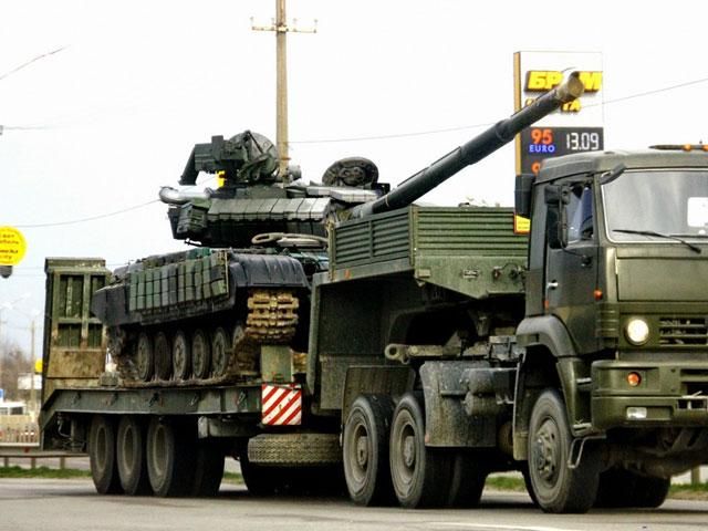 Из Крыма вывезено 429 единиц вооружения и военной техники, - Минобороны Из Крыма вывезено 429 единиц вооружения и военной техники, - Минобороны