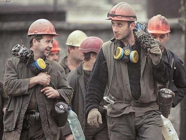 Шахтеры не поддерживают действия сепаратистов на Востоке Украины Шахтеры не поддерживают действия сепаратистов на Востоке Украины