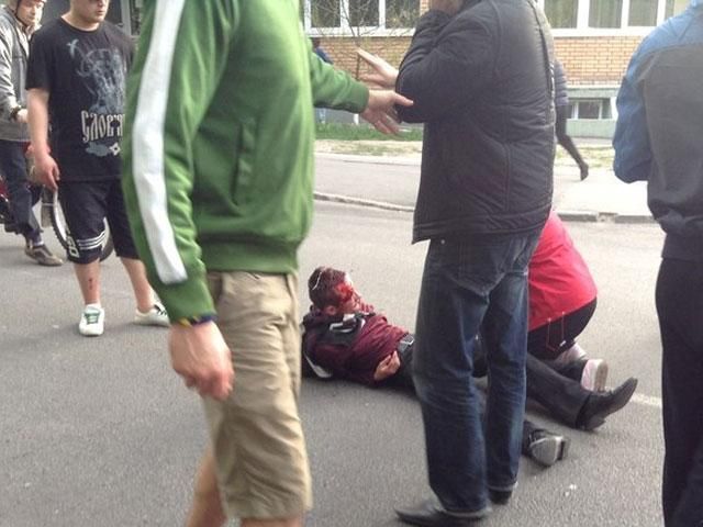 Внаслідок бійки в Харкові постраждало 14 людей Внаслідок бійки в Харкові постраждало 14 людей