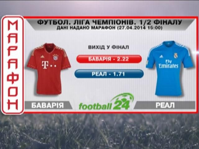 Матч дня. "Бавария" против "Реала" Матч дня. "Бавария" против "Реала"