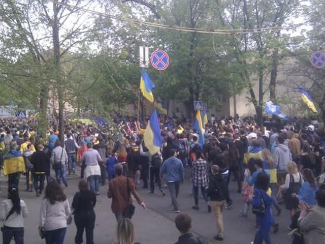 В результаті вчорашніх зіткнень у Харкові постраждали 14 осіб, — МВС В результаті вчорашніх зіткнень у Харкові постраждали 14 осіб, — МВС