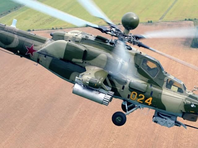 Російські військові вертольоти почали навчання на кордоні з країнами Балтії