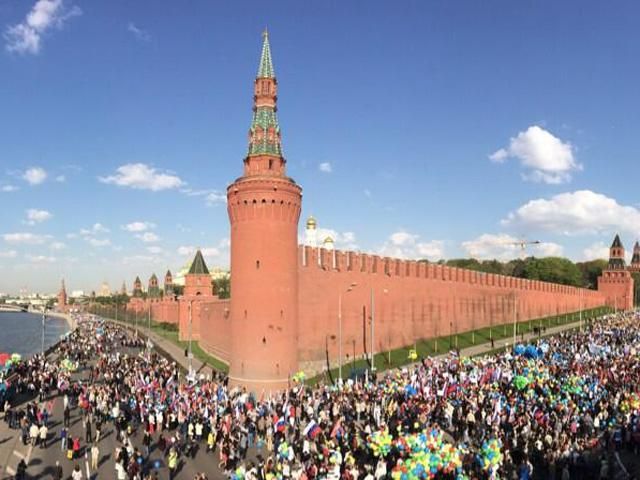 У Москві на мітинги з гаслами про Донецьк і Луганськ вийшло 3 тисячі людей