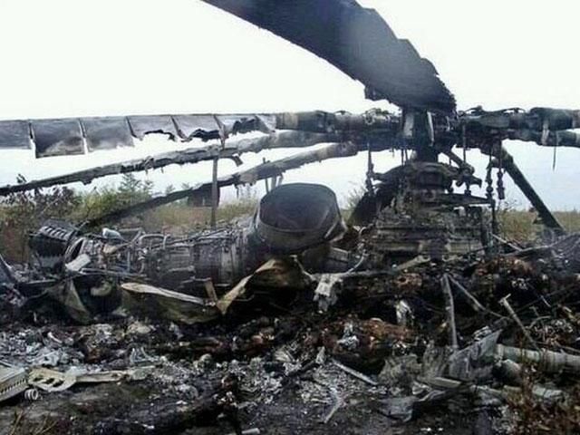 Пілот збитого у Слов’янську вертольота в лікарні, — ЗМІ